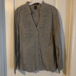 Gray dress shirt